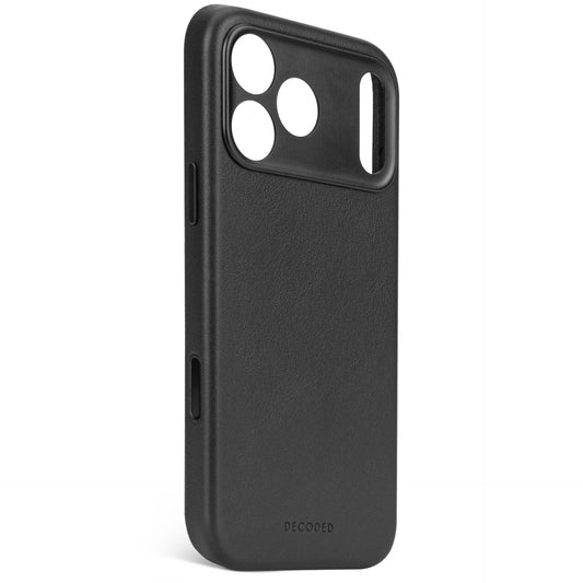 Decoded Leather Backcover iPhone 17 Pro Max Black