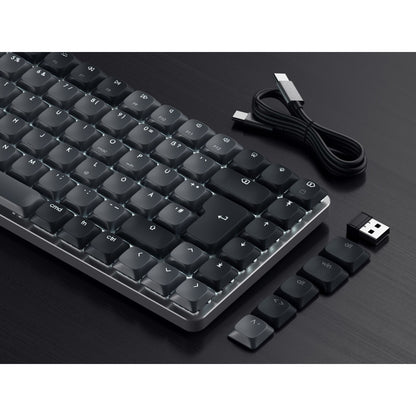 Satechi SM1 Slim Mechanical Backlit BT Keyboard German dark