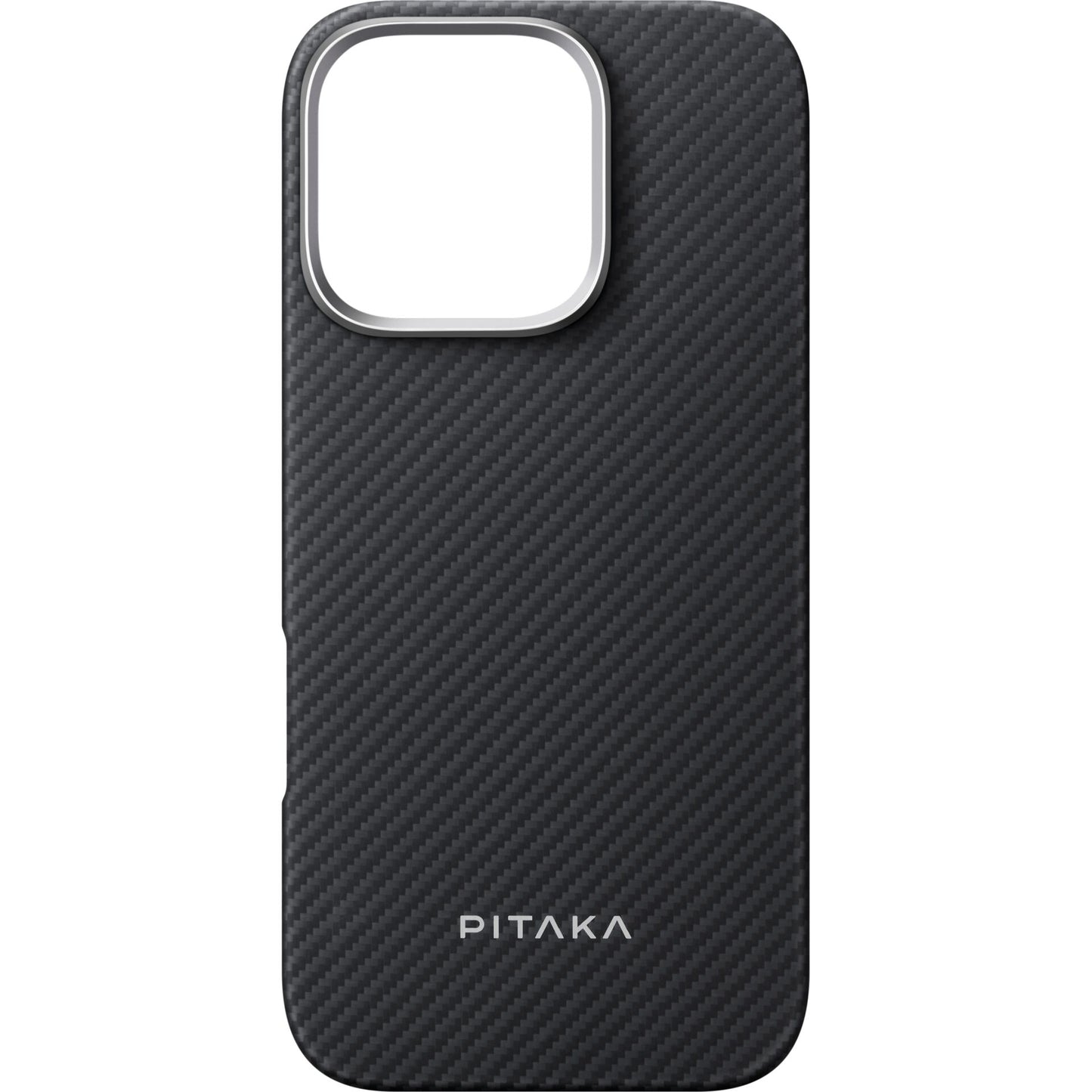 Pitaka MagEZ Case 6 600D for iPhone 16 Pro Black/Grey Twill