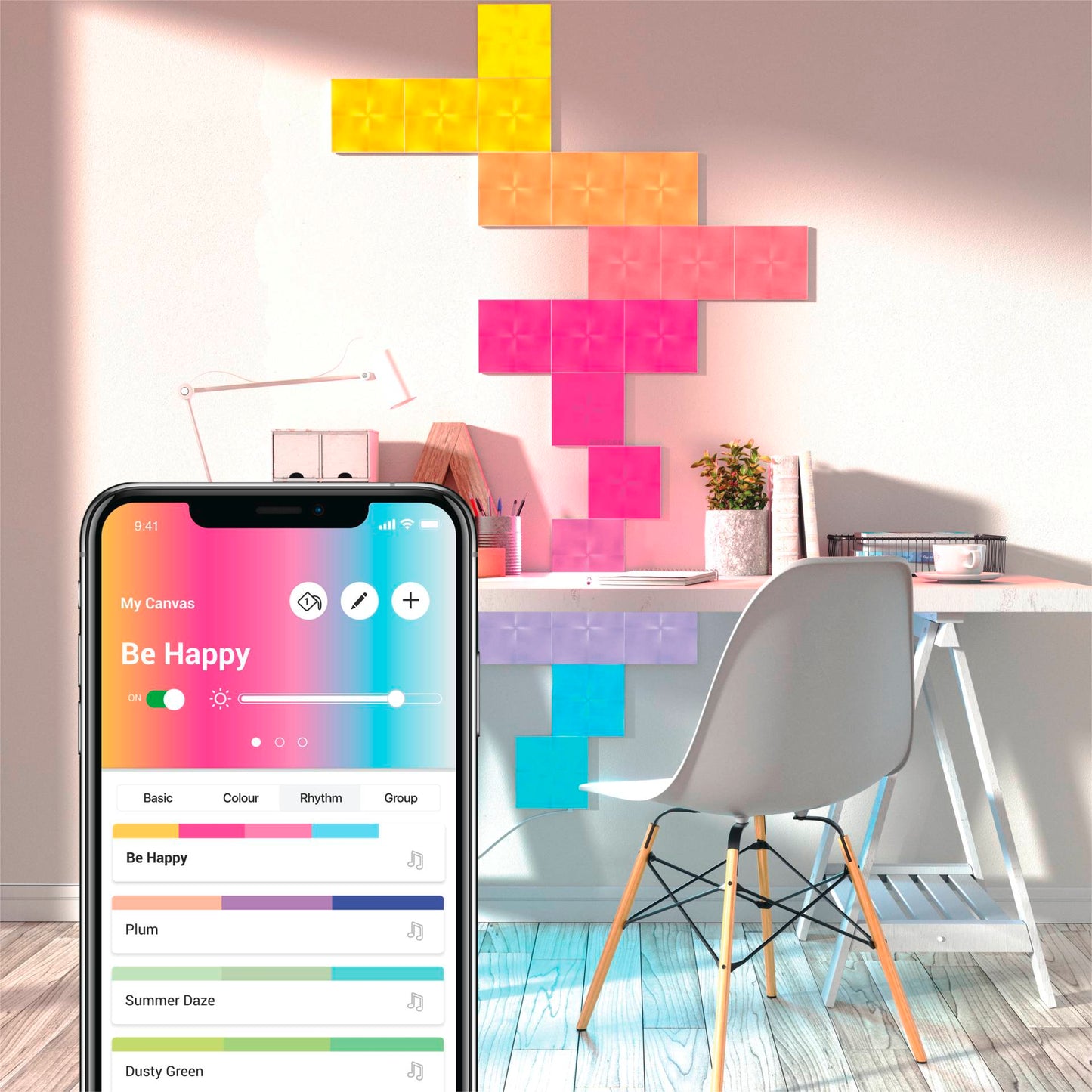 Nanoleaf Canvas Starter Kit - 9 PK