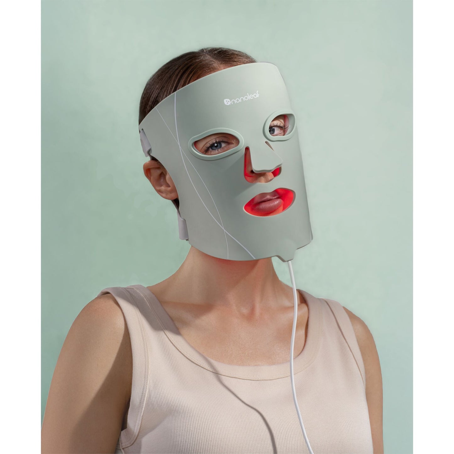 Nanoleaf LED Lichttherapie Gesichtsmaske