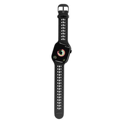 Decoded Silicone Ares O Strap for Apple Watch 40/42mm Black