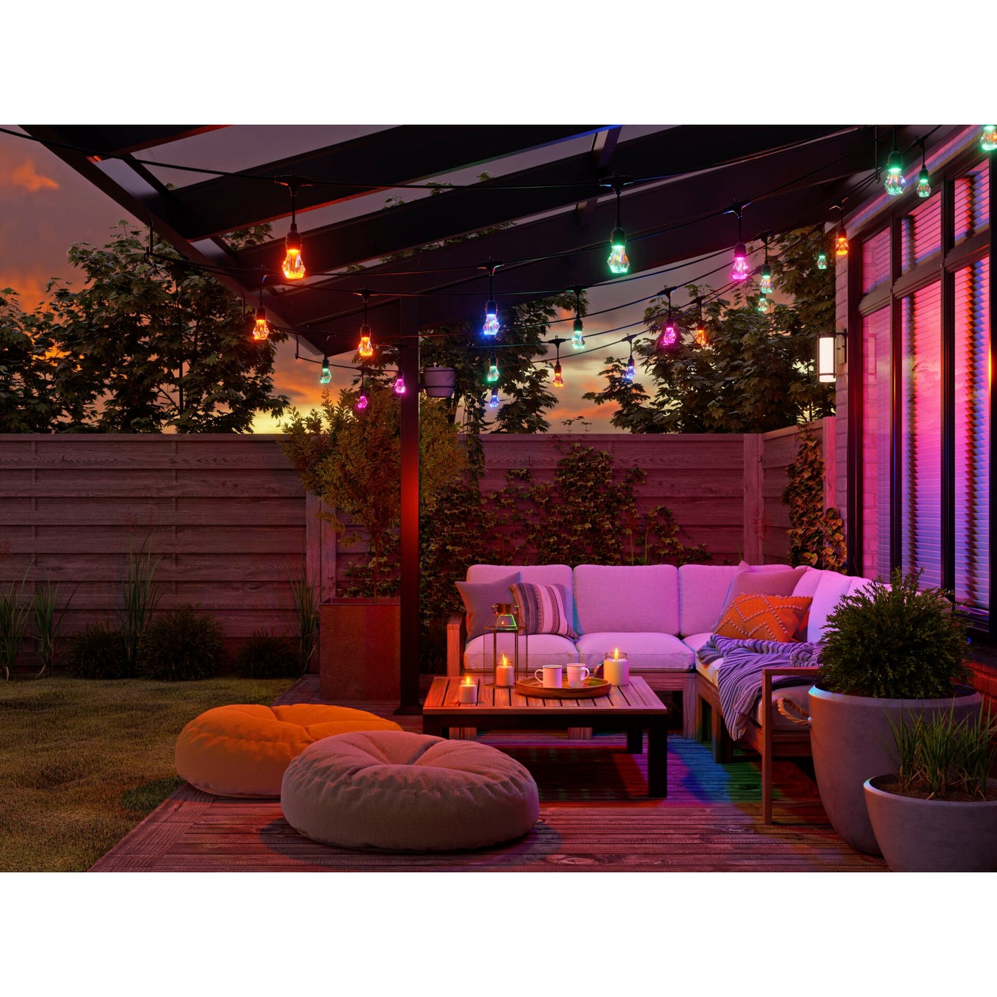 Nanoleaf Essentials Matter Smart Outdoor String Light Starter 15m