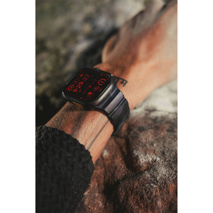 Nomad Rocky Point Band 46/49mm Carbon Black Connector Black