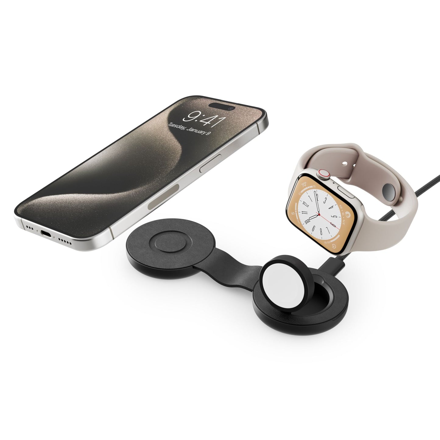 Twelve South ButterFly SE 2-in-1 Qi2 Wireless Charger Black