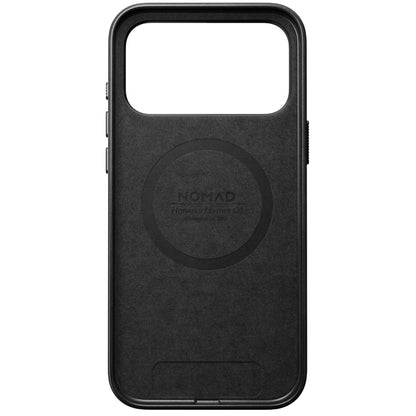 Nomad Traditional Leather Case iPhone 17 Pro Max Black Horween