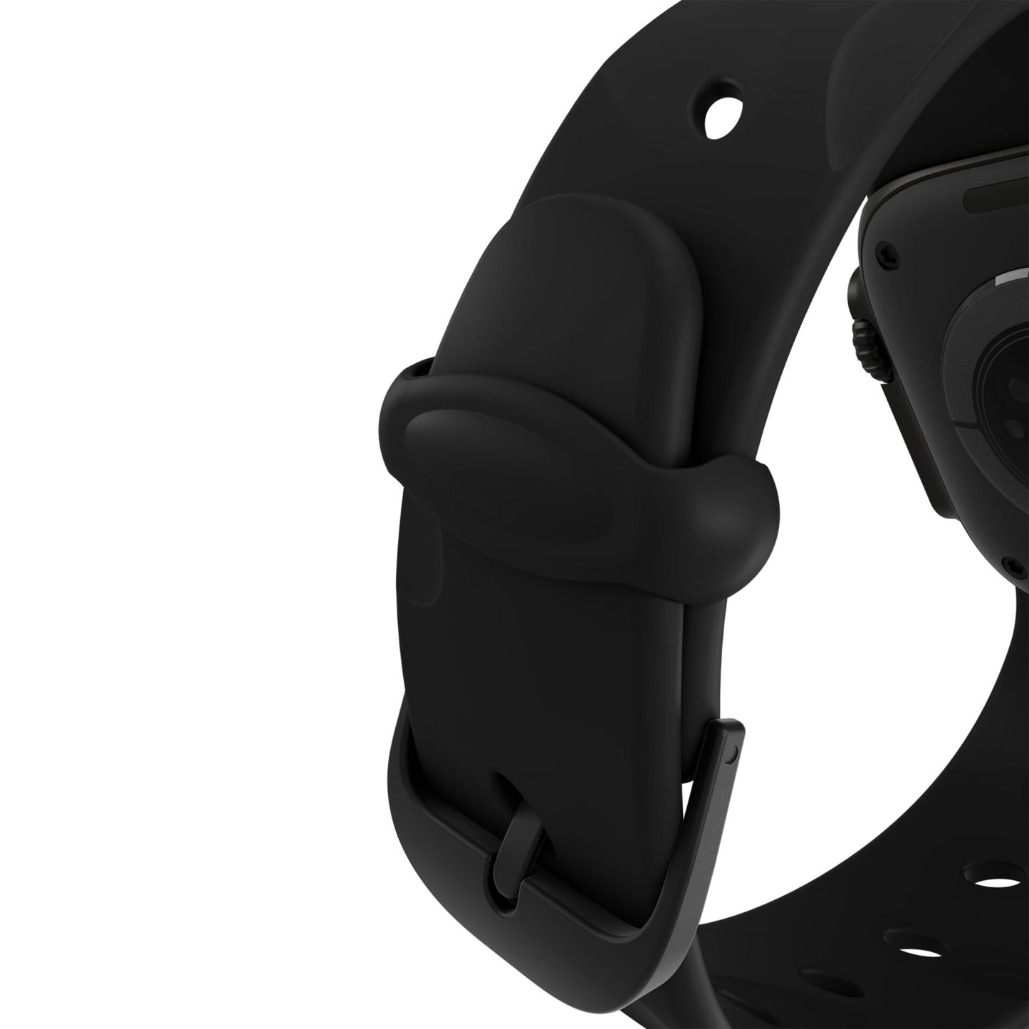 Decoded Silicone Ares Splice Strap 44/46/49mm Black