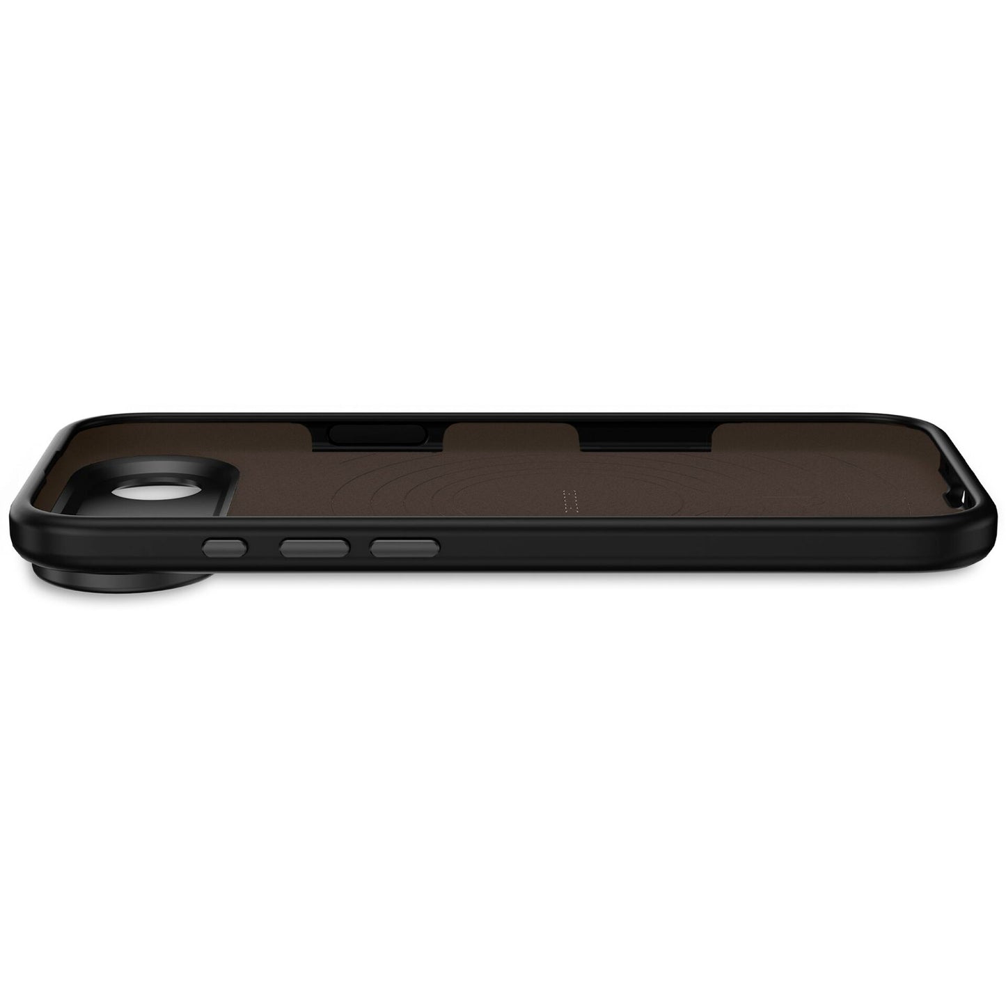 Decoded AntiMicrobial Silicone Backcover iPhone 17 Air Phantom Black