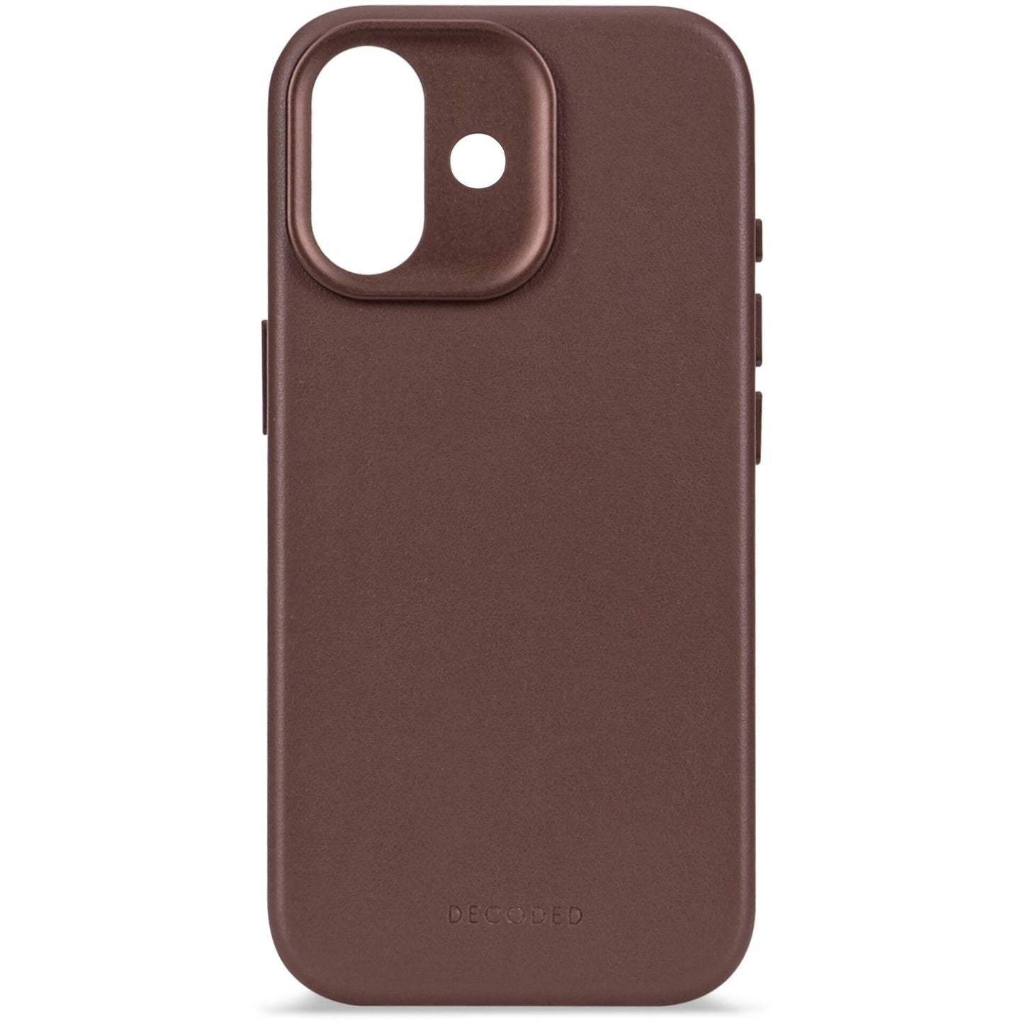 Decoded Leather Backcover iPhone 17 Chocolate Brown