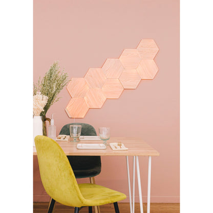 Nanoleaf Elements Wood Look Hexagons Expansion Pack - 3PK