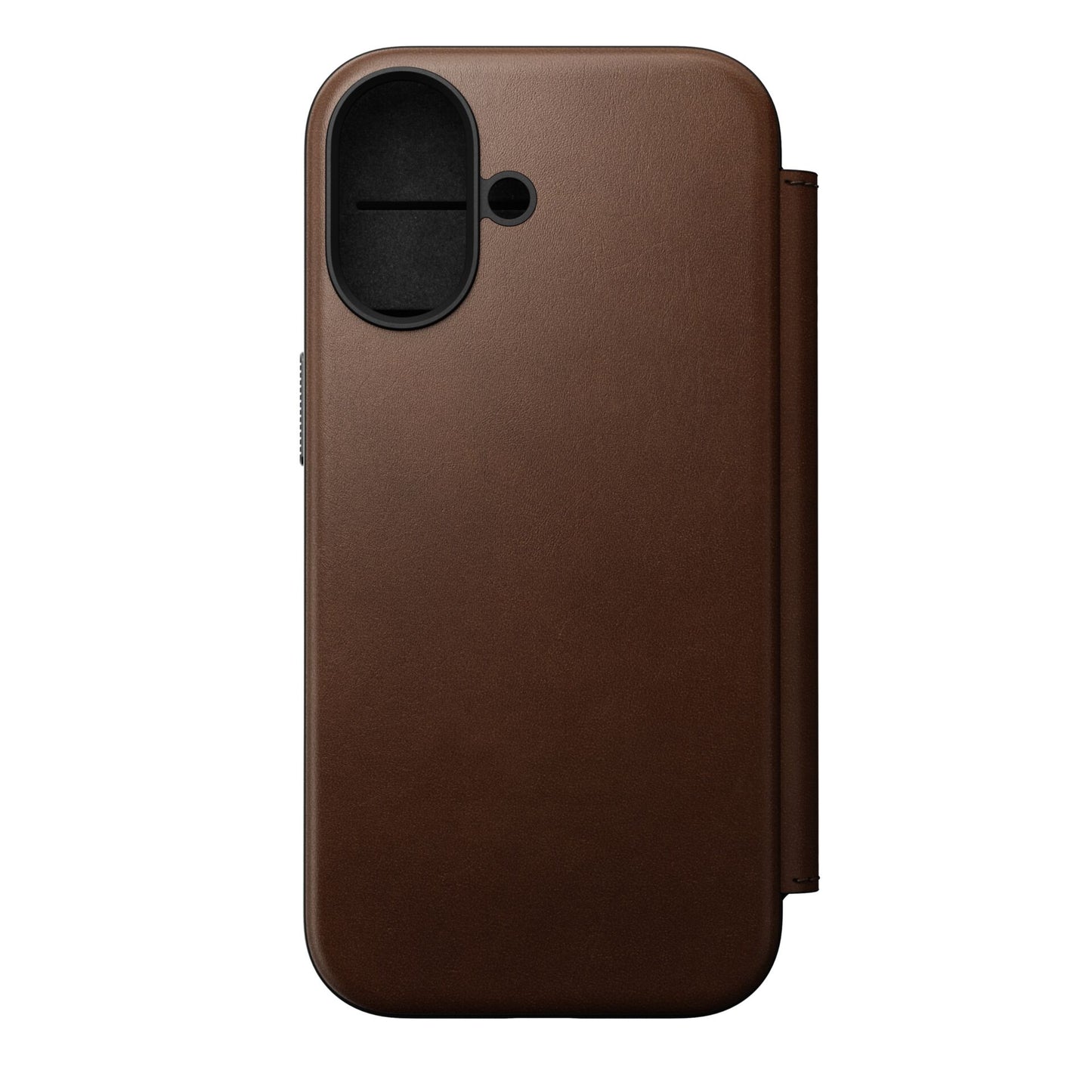 Nomad Modern Leather Folio iPhone 17 Brown