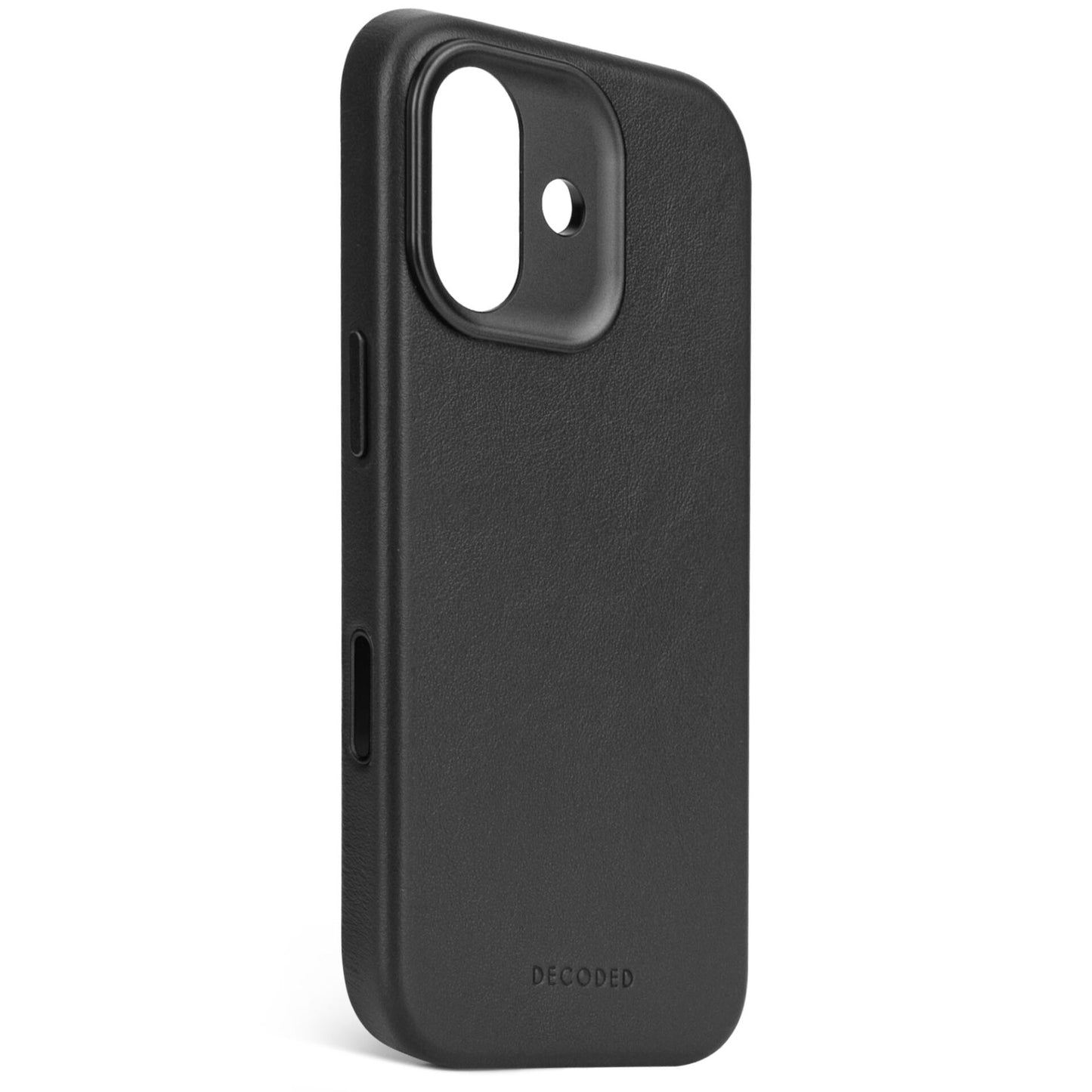 Decoded Leather Backcover iPhone 17 Black