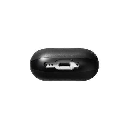 Nomad Modern Leather Case Airpods 4 Black