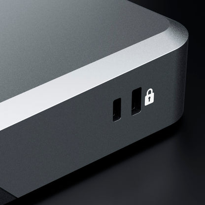 Alogic 100W USB-C DX3 Triple 4K Display Docking Station Space Grey