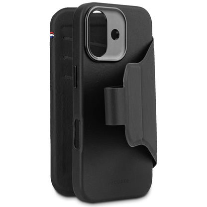 Decoded Silicone Detachable Wallet iPhone 17 Phantom Black