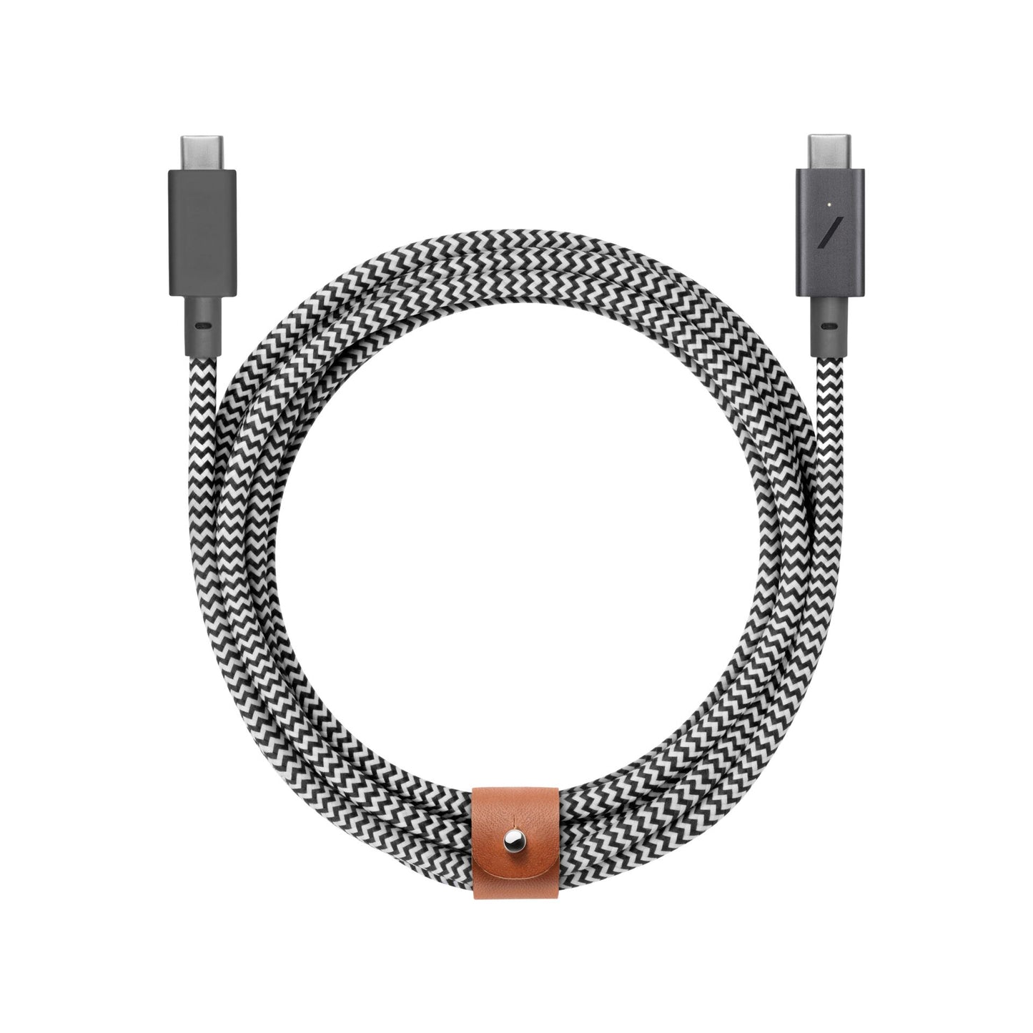 Native Union Belt Cable USB-C to USB-C Pro 2,4m Zebra 240W