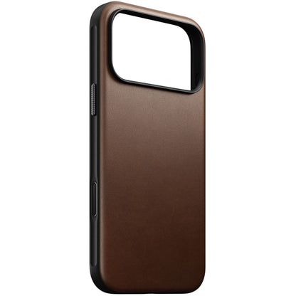 Nomad Modern Leather Case iPhone 17 Pro Max Brown