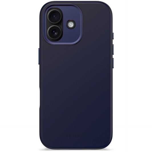 Decoded AntiMicrobial Silicone Backcover iPhone 17 True Navy