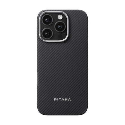 Pitaka MagEZ Case 6 600D for iPhone 16 Pro Black/Grey Twill