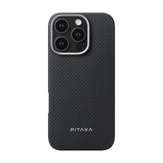 Pitaka MagEZ Case 6 600D for iPhone 16 Pro Black/Grey Twill
