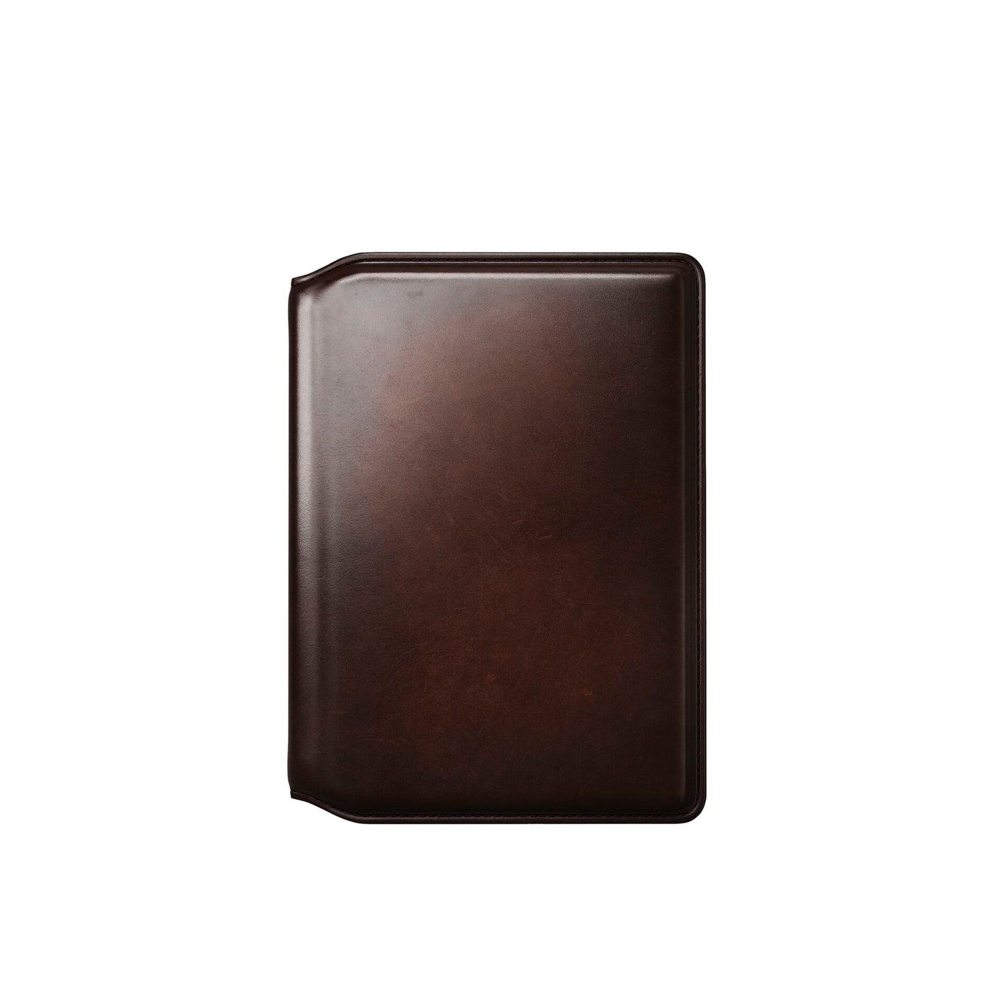 Nomad Leather Passport Wallet Rustic Brown