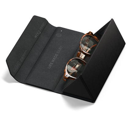 Satechi Vegan-Leather FindAll Glasses Case Black