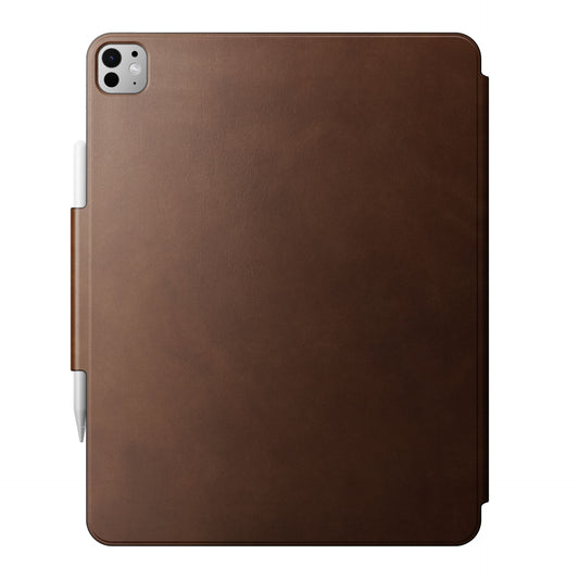 Nomad Modern Leather Folio iPad Pro 13" (M4/M5) Brown