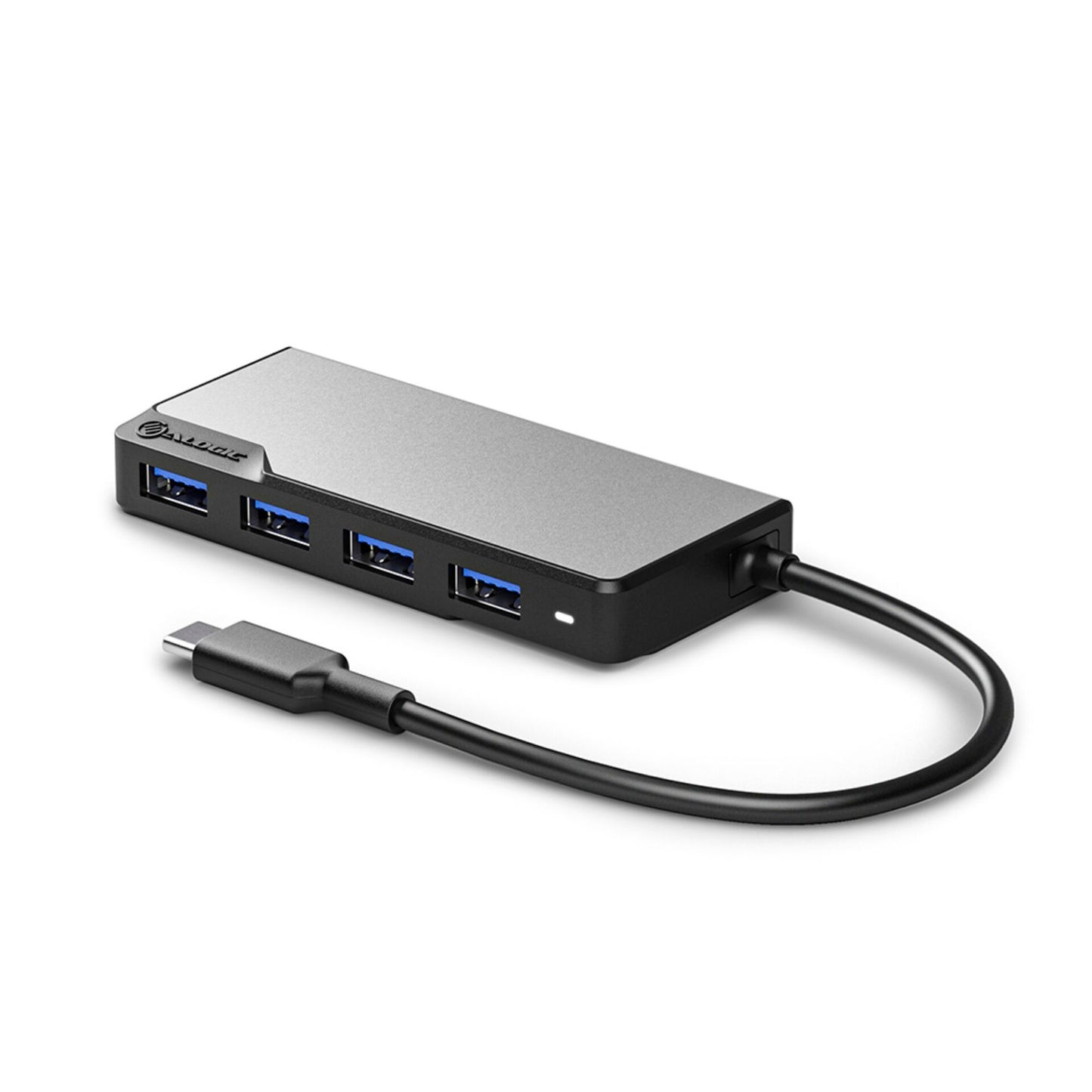 Alogic Fusion Swift USB-C 4-Port Hub Space Gray