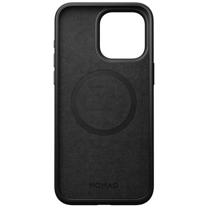 Nomad Modern Leather Case iPhone 15 Pro Max Black