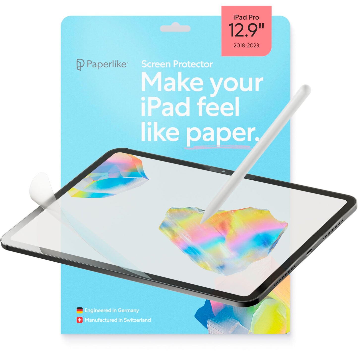 Paperlike 3 Displayschutzfolie for iPad Pro 12.9"