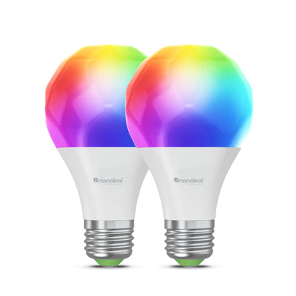 Nanoleaf Essentials Matter WLAN Smart Bulb E27 - 2PK