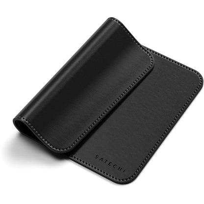 Satechi Vegan-Leather Premium Mouse Pad Black
