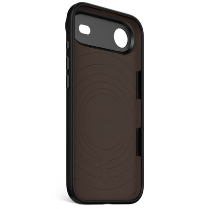 Decoded AntiMicrobial Silicone Backcover iPhone 17 Air Phantom Black
