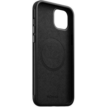 Nomad Modern Leather Case iPhone 15 Plus Black