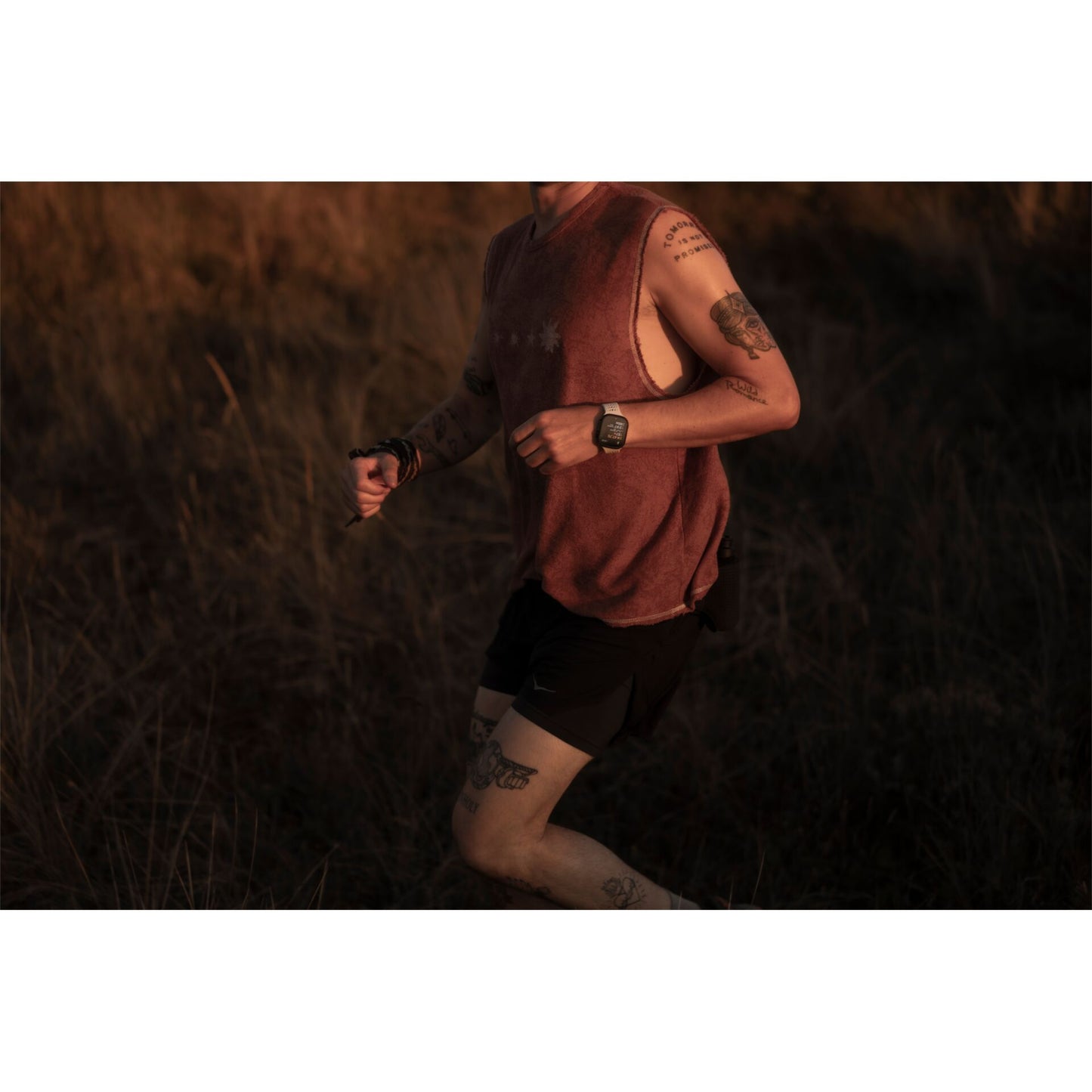 Decoded Silicone Ares O Strap for Apple Watch 44/46/49mm Clay