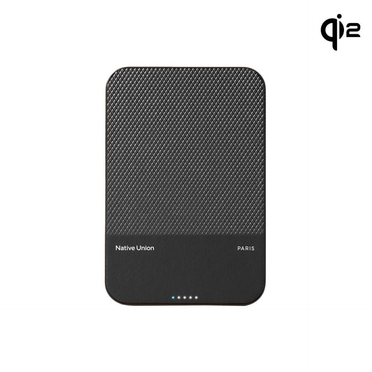 Native Union (Re)Classic Qi2 Magnetic Powerbank 5000mAh Black
