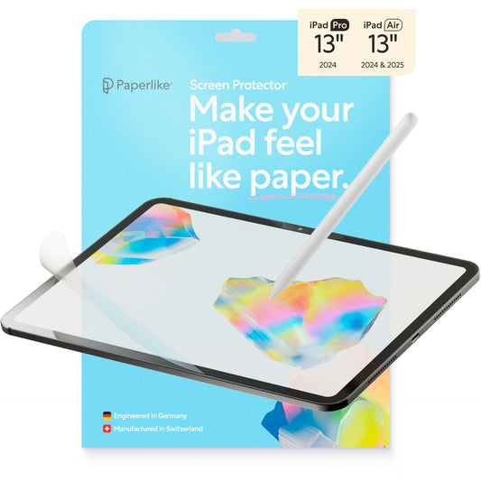 Paperlike 3 Displayschutzfolie iPad Pro 13/iPad Air 13 2024-25