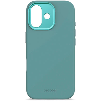 Decoded AntiMicrobial Silicone Backcover iPhone 17 Retro Blue