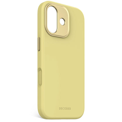 Decoded AntiMicrobial Silicone Backcover iPhone 17 Yuma Yellow