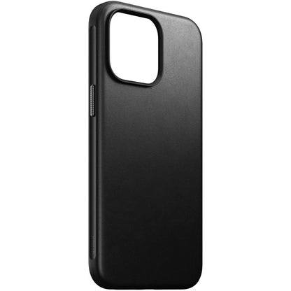 Nomad Modern Leather Case iPhone 15 Pro Max Black