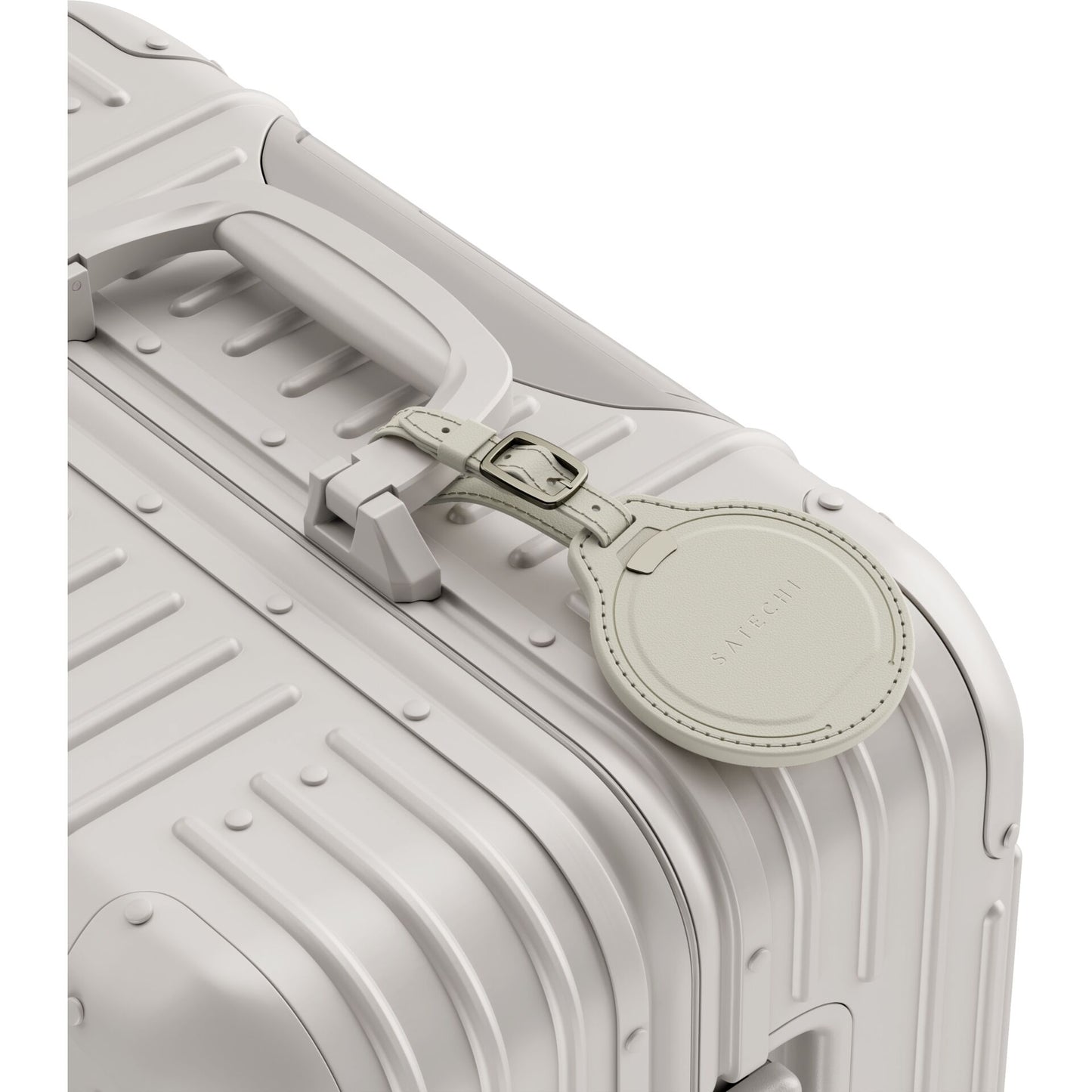 Satechi Vegan-Leather FindAll Luggage Tag Sand