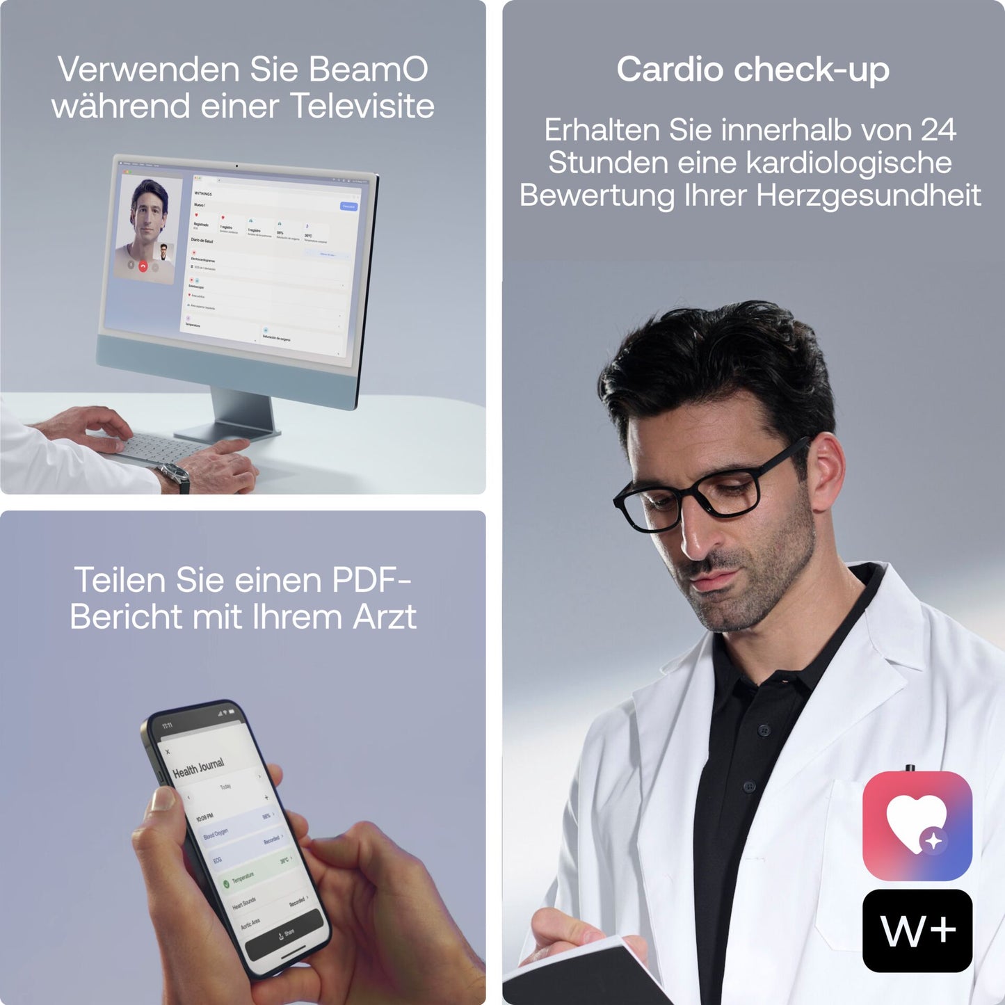 Withings BeamO 4-in-1 Gesundheits-MultiScan