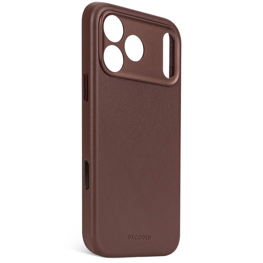 Decoded Leather Backcover iPhone 17 Pro Max Chocolate Brown