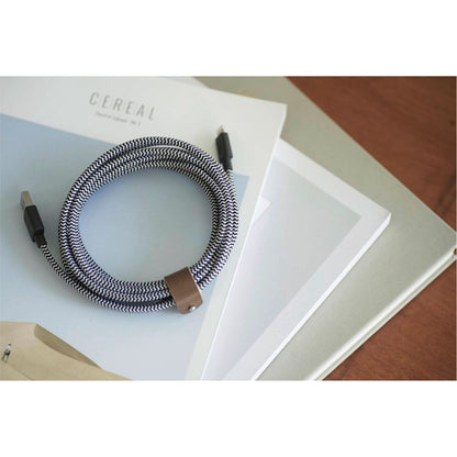 Native Union Belt Cable USB-A to Lightning 3m Zebra