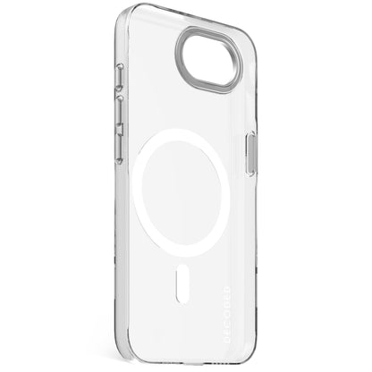 Decoded Recycled Plastic Backc. iPhone 16e Transparent White