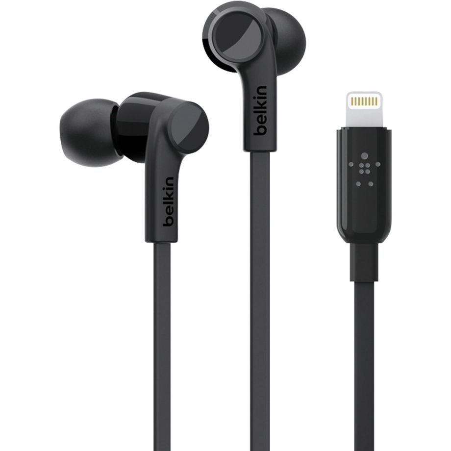 Belkin Rockstar In-Ear Kopfhörer Lightning schwarz