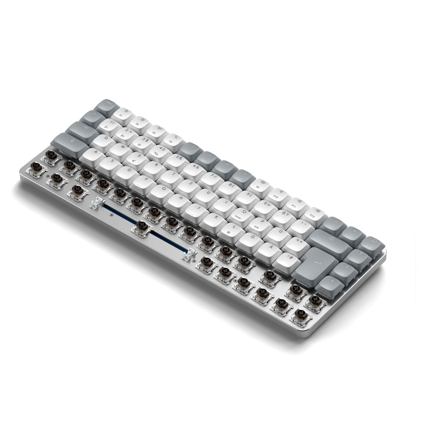 Satechi SM1 Slim Mechanical Back Backlit BT Keyboard German light