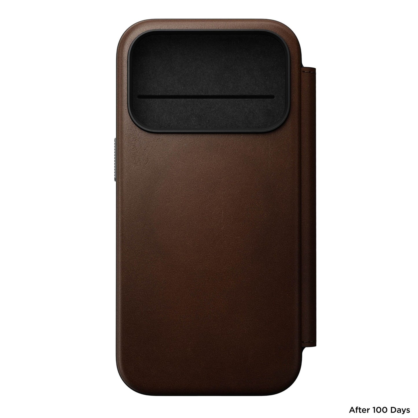 Nomad Modern Leather Folio iPhone 17 Pro Brown