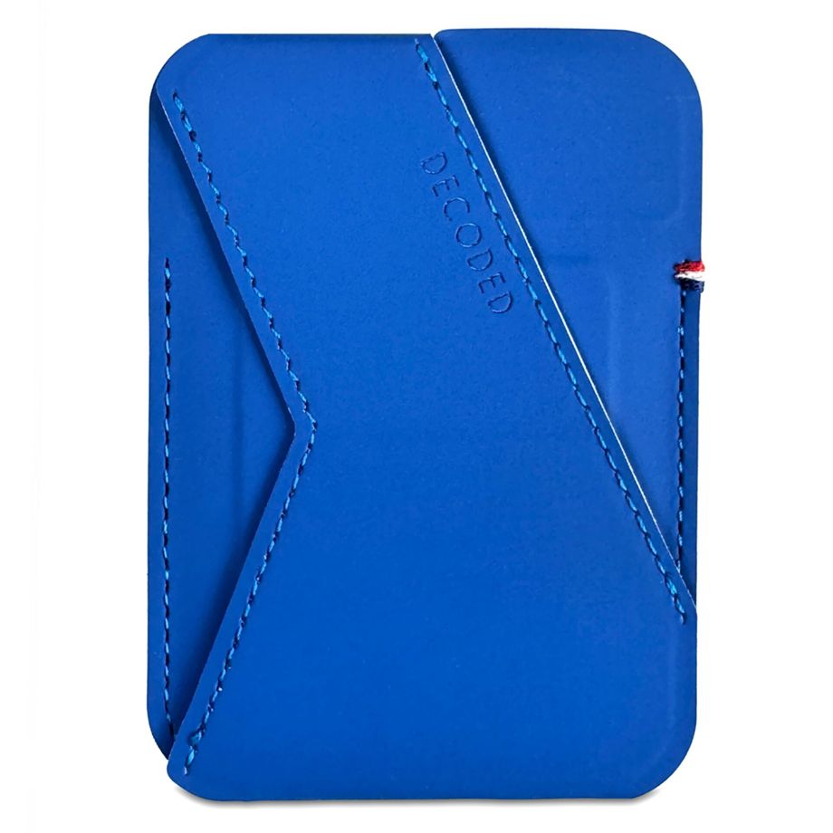 Decoded Silicone MagSafe Card Stand Sleeve Galactic Blue