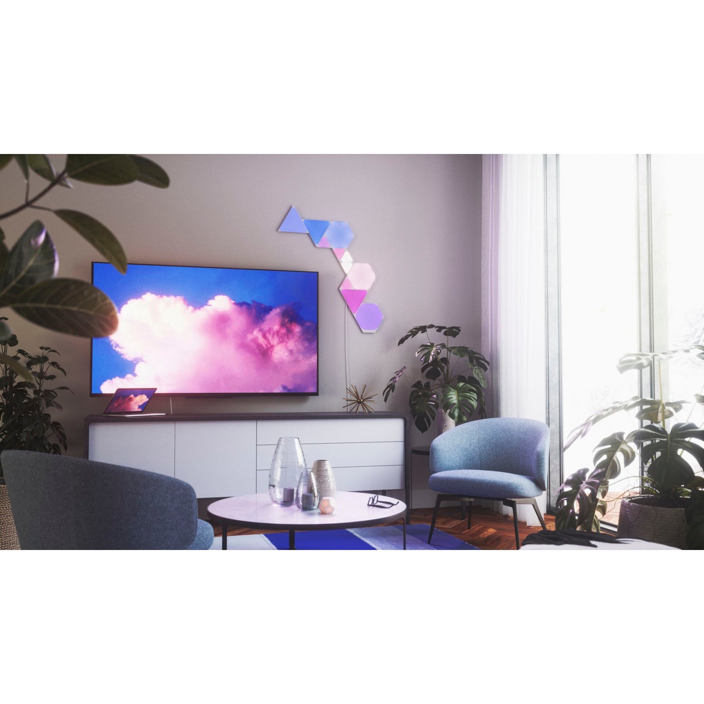 Nanoleaf Shapes Triangles Mini Starter Kit - 5 PK